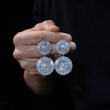 Elegant Crystals Woman Earring E004