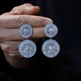 Elegant Crystals Woman Earring E004