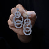 Elegant Crystals Woman Earring E005
