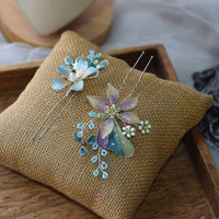 Green Girls Hairpins Brides Barrettes AP-4382T