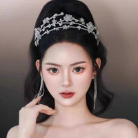 ASL-0281 Zircon Wedding Tiaras Crowns