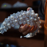 ASL-0297 Crystal Butterfly Wedding Tiaras Crowns
