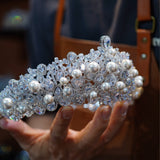 ASL-0297 Crystal Butterfly Wedding Tiaras Crowns