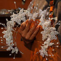 ASL-0440 Luxurious Full Zircon Wedding Tiaras Headpieces
