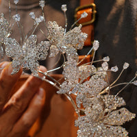 ASL-0440 Luxurious Full Zircon Wedding Tiaras Headpieces