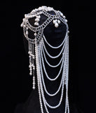 European  Crystals Wedding tiara Hair Accessory 4654