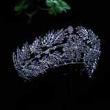 Oversize wedding tiara headpiece 16859