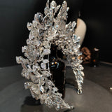 Oversize zircon headpieces asl-0223