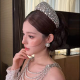 European  Crystals Wedding tiara 18735