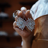 Elegant Pearls Crystals Woman Earring E5-0134
