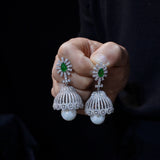 Elegant rhinestone Crystals Woman Earring E001