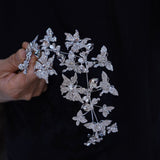 St1-17651 New Irregular Crystal Wedding Headbands