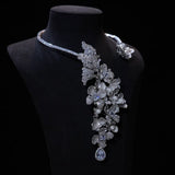 Zircon wedding necklace ASL-0441