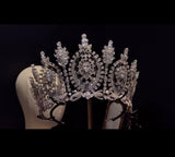European  Crystals Wedding tiara asl-0231