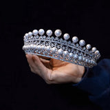 European  Crystals Wedding tiara Hair Accessory 18264