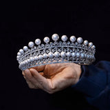 European  Crystals Wedding tiara Hair Accessory 18264