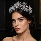 Oversize wedding tiara headpiece 17715
