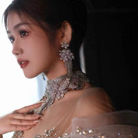 Multipurpose Necklace with earring set