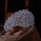 European  Crystals Wedding tiara Hair Accessory ASL-0245