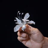 Cute zircon Girls Cocktail ring