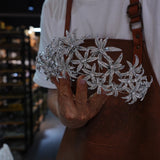 Oversize wedding tiara headpiece 17715