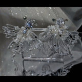 E5-0069 crystal wedding hair accessory