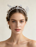 st1-17241 Luxurious Adjustable Zircon Wedding Tiaras Headpieces