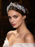Elegant Crystals Brides Tiaras Headpieces