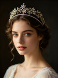 Baroque Rhinestones Bridal Crowns Tiara Bride Headband asw7262