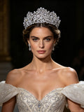 17794 Baroque Sparkle Wedding Tiaras Headpieces