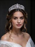 Great Zircon Queen Wedding Tiaras Crown 18072