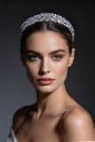 Sparkle Crystals Wedding Crown Headpieces 18143