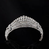 Oversize wedding tiara headpiece 18361