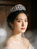 Brides wedding tiara HT19040