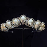 Romantic wedding headpiece with earring 18617