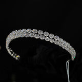 Sparkle Crystals Wedding tiara 18335