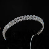 Sparkle Crystals Wedding tiara 18335