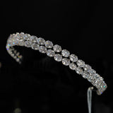 Sparkle Crystals Wedding tiara 18335