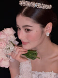 Classic Crystals Wedding Crown Headpieces 18197