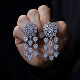 Fantastic Zircon Crystal Woman earring