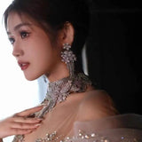 Fashion zircon Earring E5-0105