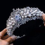 Wedding zircon crown 18211