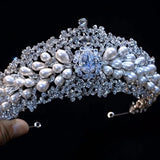Wedding zircon crown 18211
