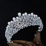 Wedding zircon crown 18380