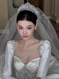 Wedding zircon crown 18211
