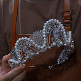 M18007 European Crystal Wedding Tiaras Headpieces