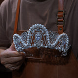 M18007 European Crystal Wedding Tiaras Headpieces