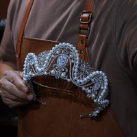 M18007 European Crystal Wedding Tiaras Headpieces