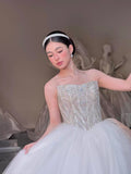 Sparkle Crystals Wedding tiara 18335