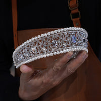 17565 European Crystal Wedding Tiaras Headpieces